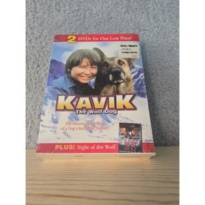 Kavik The Wolf Dog Night of the Wolf 2 DVD Set New Sealed Double Feature SKU0191